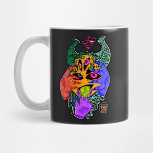 Emoji number 3 Mug